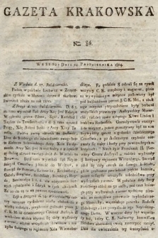 Gazeta Krakowska. 1804, nr 86