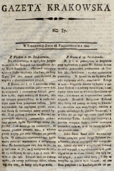Gazeta Krakowska. 1804, nr 87
