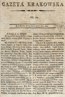 Gazeta Krakowska. 1804, nr 94