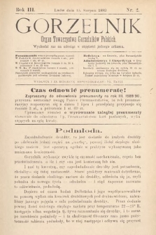 Gorzelnik : organ Towarzystwa Gorzelników Polskich we Lwowie. R. 3, 1889, nr 2