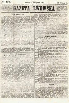 Gazeta Lwowska. 1862, nr 177