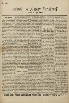 Gazeta Narodowa. 1898, nr 183