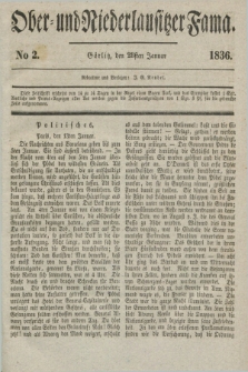 Ober- und Niederlausitzer Fama. 1836, No 2 (28 Januar) + dod.