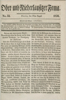 Ober- und Niederlausitzer Fama. 1836, No 32 (17 August)