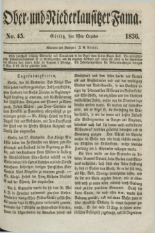 Ober- und Niederlausitzer Fama. 1836, No 45 (1 October)