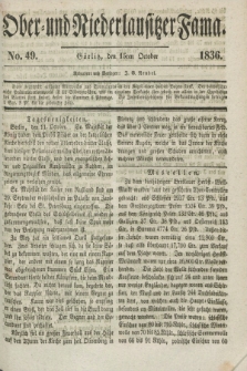 Ober- und Niederlausitzer Fama. 1836, No 49 (15 October)