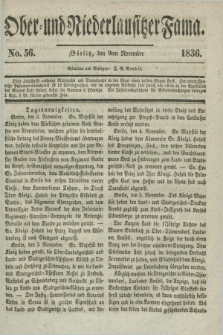 Ober- und Niederlausitzer Fama. 1836, No 56 (9 November)