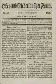 Ober- und Niederlausitzer Fama. 1836, No 57 (12 November)
