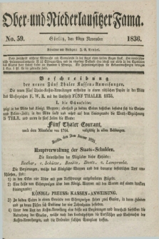 Ober- und Niederlausitzer Fama. 1836, No 59 (19 November)