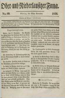 Ober- und Niederlausitzer Fama. 1836, No 60 (23 November)