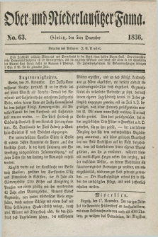 Ober- und Niederlausitzer Fama. 1836, No 63 (5 December)