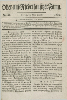 Ober- und Niederlausitzer Fama. 1836, No 66 (14 December)