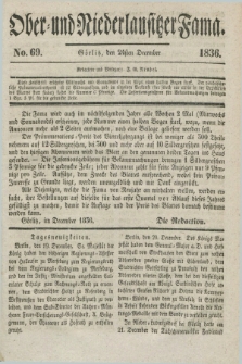Ober- und Niederlausitzer Fama. 1836, No 69 (24 December)