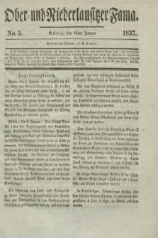Ober- und Niederlausitzer Fama. 1837, No. 3 (11 Januar)
