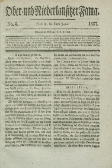 Ober- und Niederlausitzer Fama. 1837, No. 4 (14 Januar)