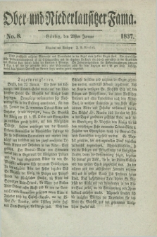 Ober- und Niederlausitzer Fama. 1837, No. 8 (28 Januar)