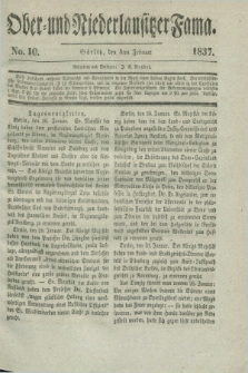 Ober- und Niederlausitzer Fama. 1837, No. 10 (4 Februar)