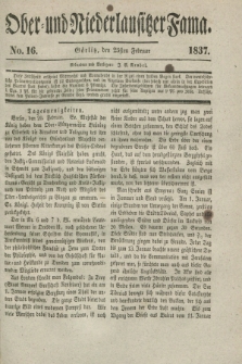 Ober- und Niederlausitzer Fama. 1837, No. 16 (25 Februar)