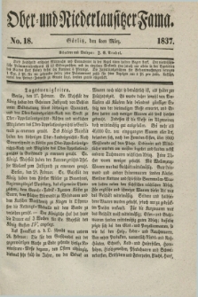 Ober- und Niederlausitzer Fama. 1837, No. 18 (4 März)
