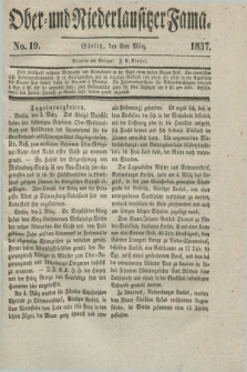 Ober- und Niederlausitzer Fama. 1837, No. 19 (8 März)