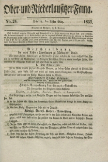 Ober- und Niederlausitzer Fama. 1837, No. 24 (25 März)