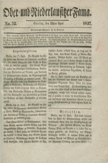 Ober- und Niederlausitzer Fama. 1837, No. 32 (22 April)