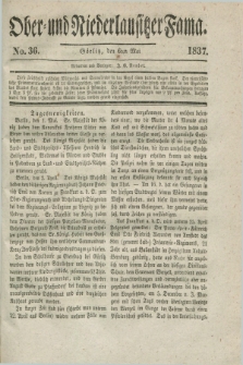 Ober- und Niederlausitzer Fama. 1837, No. 36 (6 Mai)