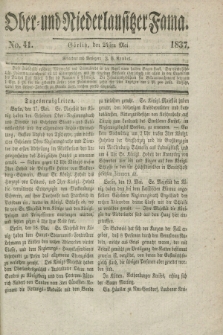 Ober- und Niederlausitzer Fama. 1837, No. 41 (24 Mai)