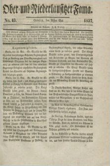Ober- und Niederlausitzer Fama. 1837, No. 43 (31 Mai)