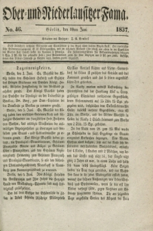 Ober- und Niederlausitzer Fama. 1837, No. 46 (10 Juni)