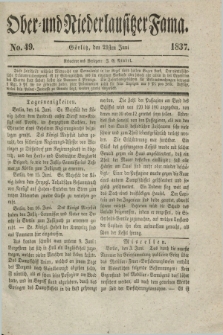 Ober- und Niederlausitzer Fama. 1837, No. 49 (21 Juni)
