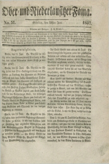 Ober- und Niederlausitzer Fama. 1837, No. 51 (28 Juni)