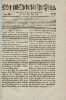 Ober- und Niederlausitzer Fama. 1837, No. 55 (12 Juli)