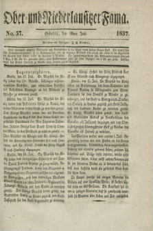 Ober- und Niederlausitzer Fama. 1837, No. 57 (19 Juli)