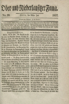 Ober- und Niederlausitzer Fama. 1837, No. 59 (26 Juli)