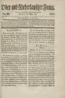 Ober- und Niederlausitzer Fama. 1837, No. 60 (29 Juli)
