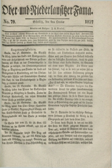 Ober- und Niederlausitzer Fama. 1837, No. 79 (4 October)