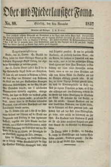 Ober- und Niederlausitzer Fama. 1837, No. 88 (4 November)