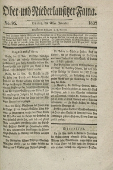 Ober- und Niederlausitzer Fama. 1837, No. 95 (29 November)