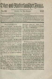 Ober- und Niederlausitzer Fama. 1837, No. 99 (13 December)