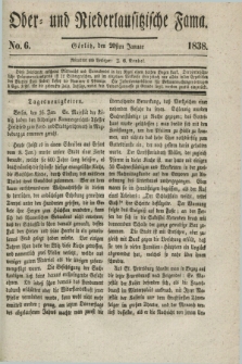 Ober- und Niederlausitzer Fama. 1838, No. 6 (20 Januar)