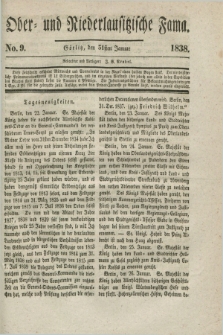 Ober- und Niederlausitzer Fama. 1838, No. 9 (31 Januar)