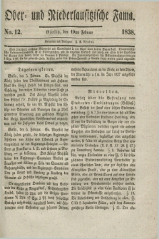 Ober- und Niederlausitzer Fama. 1838, No. 12 (10 Februar)