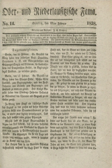 Ober- und Niederlausitzer Fama. 1838, No. 14 (17 Februar)