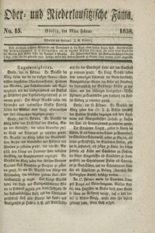 Ober- und Niederlausitzer Fama. 1838, No. 15 (21 Februar)