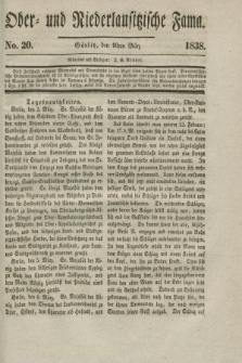 Ober- und Niederlausitzer Fama. 1838, No. 20 (10 März)