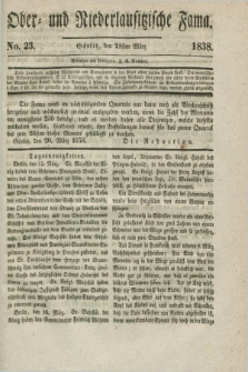 Ober- und Niederlausitzer Fama. 1838, No. 23 (21 März)