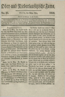 Ober- und Niederlausitzer Fama. 1838, No. 25 (28 März)
