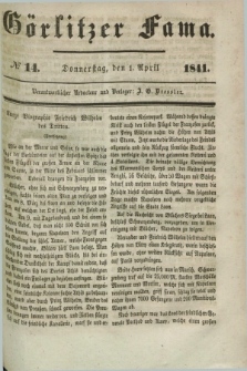 Görlitzer Fama. 1841, № 14 (1 April)