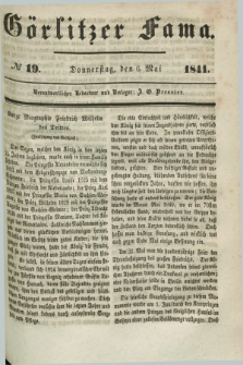Görlitzer Fama. 1841, № 19 (6 Mai)
